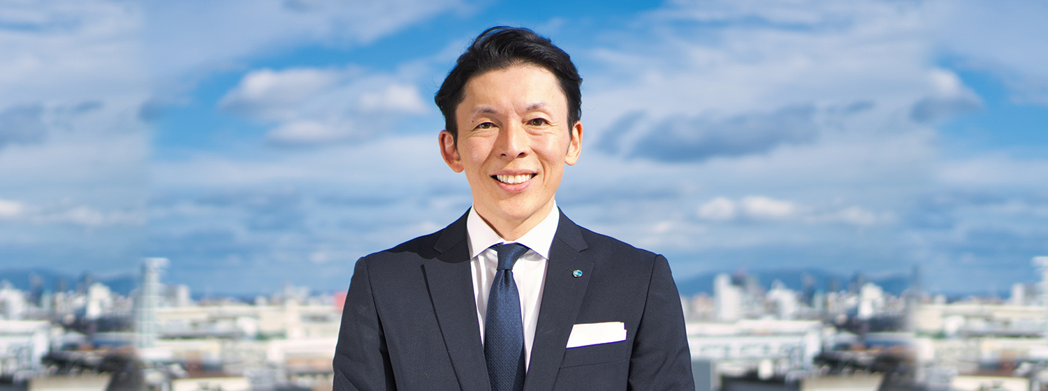 Sasakura will contribute to the creation of a rich global environment through our advanced technologies. Shintaro Sasakura, President